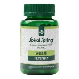 Alga Espirulina Orgánica Kosher Vegan 100 Orgánica Bote 75g                                                                                           
