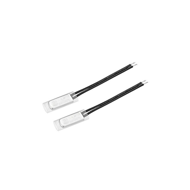 sourcing map KSD9700 Thermostat 90°C N, O 5A Metal Bimetal