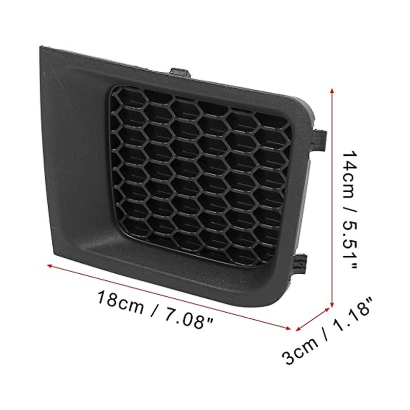 Front Left Right Bumper Grille 5XB63LXHAA Lower Bezel Cover Replacement