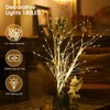 Rivokeer Lighted Birch Branches 34IN 180 LED with Timer, Artificial