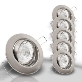 DECORA Recessed Ceiling Spotlight 230 V - Set Includes LED Module 5W Extra Flat 35 mm ET