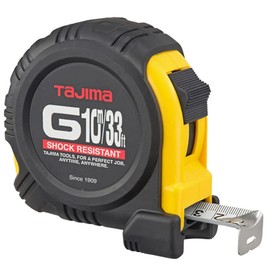 Tajima Tape Measure G-Lock (25 mm x 10 m) GL25-100D-EUR