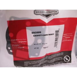 Briggs & Stratton OEM Briggs & Stratton Genuine Service Part - Carburetor Body Gasket 693509