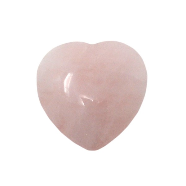 (isui) yishui Heart Rose Quartz Natural Stone Power Stone 3 cm 4.5 cm Love Luck Relationship Feng Shui Figurine