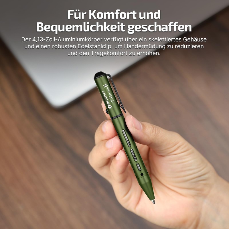 OLIGHT OPEN Mini 2 Multifunctional Ballpoint Pen and Pencil, Black
