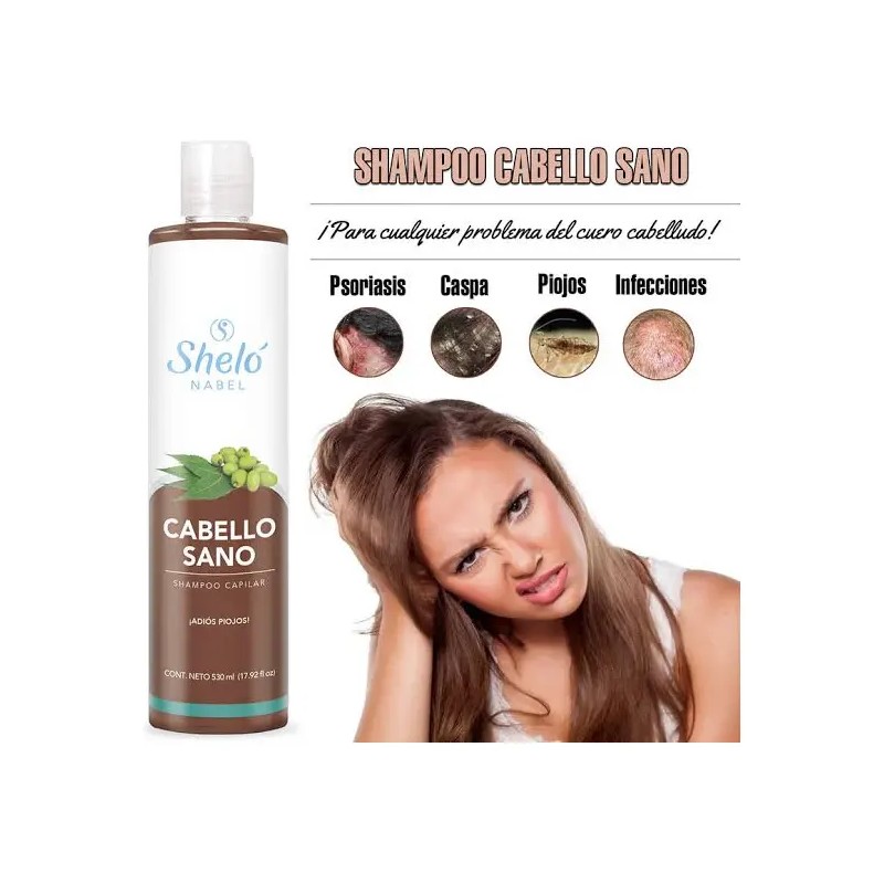 Shampoo Gel Cabello Sano Sheló Nabel