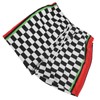 Summer Breathable Beach Shorts Men Black White Plaid Fashionable Casual