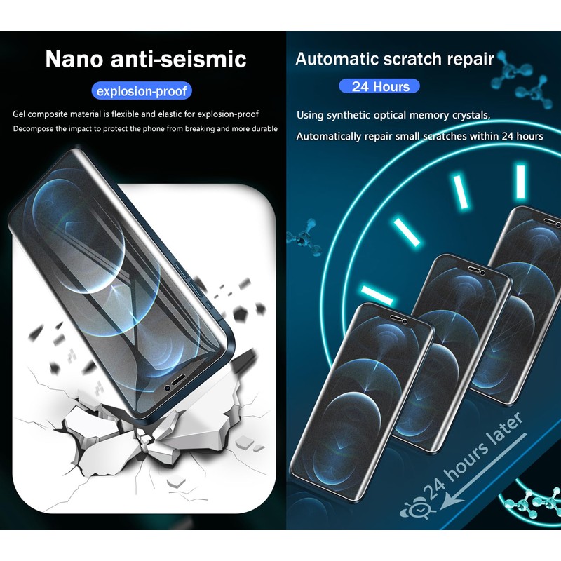 Snailcanfly 1 Set Anti-Fingerprint Matte Hydrogel Film for Honor Magic