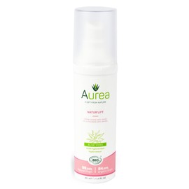 Aurea Natur' Lift Face Cream - Improves The Skin's Texture - Contains Hyaluronic Acid - Toning And Firming Effect - Moisturizes And Restores Your Skin - Suitable For All Skin Type - 1.4 Oz