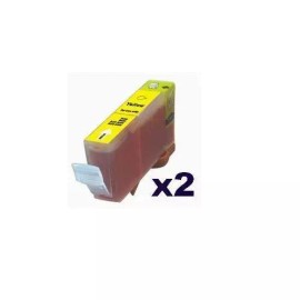 Unbranded/Generic 2pk Ink Cartridge Set fit for Canon CLI-226 Yellow PIXMA MG5120 MG5220