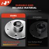 A-Premium Front Wheel Bearing and Hub Assembly with 6-Lug Compatible