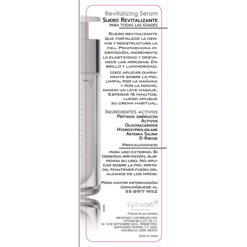 Revitalizing serum frezyderm 30mL suero revitalizante