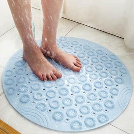 [MENP5U5L_64_64] Foot Washing Brush Comfortable Foot Washing Mat - Blue/FREE / [MENP5U5L_64_64]발세척브러시 편안한 발씻기 발매트 - 블루／FREE