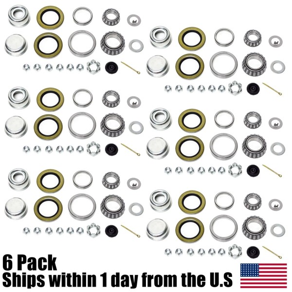 EPR Distribution (6) Trailer Bearing Kit for 6000# Axles #42