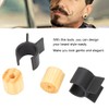 Acouto Handlebar Moustache Training Wheel Men Mustache Styling Template Beard