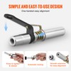Happybuy Heavy-Duty Grease Gun Coupler - 10,000 PSI 6-Jaw Locking