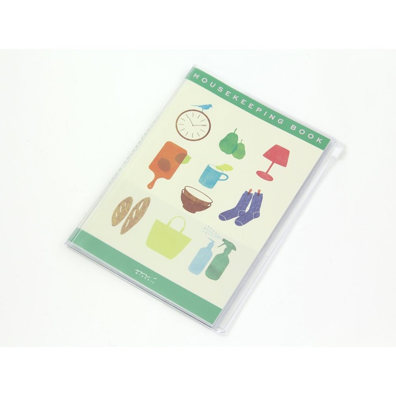 Midori Domestic Accounts Book A5 Monthly Working Couple Lifestyle Pattern