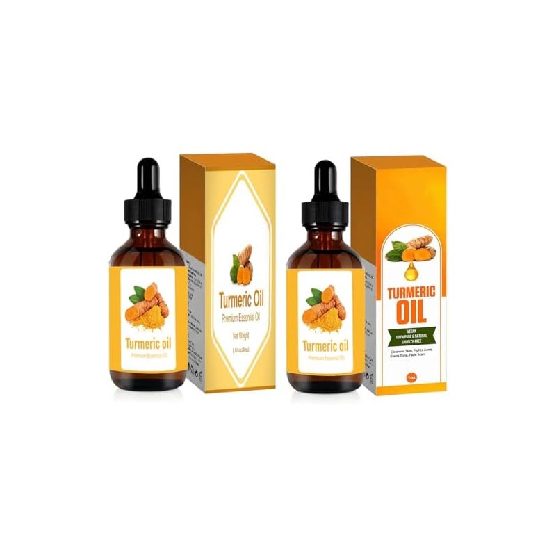 Aceite de cúrcuma para el rostro Aceite esencial de cúrcuma