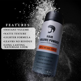 IFVGFB Texture Powder for Men, Instant Volume Matte Texture, Strong Hold Texture Powder. Lightweight Formula, Easy to Apply Without Residue, Hair Powder for Men