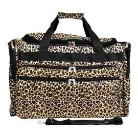 World Traveler Animal Prints 19-inch Duffel Bag, Leopard