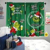 Cuteiush Christmas Window Decor 2 Panels Set 28'' L X