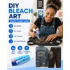 LSAVRUA Bleach Pen for Clothing, Bleach Gel Stain Remover Pen