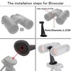 Svbony SV111 Binoculars Tripod Adapter, Universal Metal Mounting Bracket with