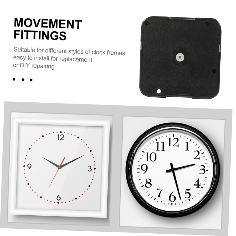 TEHAUX Silent Sweep Quartz Clock Movement Mechanism Kit for DIY