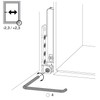 Maco Multi-Matic/Multi-Trend Corner Bearing 100 kg Consisting of 206802 and