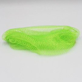 Ammoya Naturals African Exfoliating Net Sponge for Sensitive Skin, 45" Long african net sponge Lightweight Shower Personal Bath Accessory Smooth:_Lime