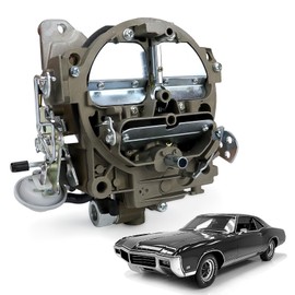 Rochester Quadrajet Carburetor 4 Barrel Compatible with 1966-1973 Chevy 327 350 427 454 Engines Trucks and Cars, Replaces 1975-1979 Corvettes 1901R 750 CFM 4MV 1901-GG- Manual Divorced Choke Carb