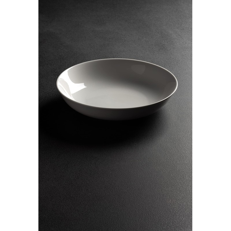 10 Strawberry Street Simply White 36 Oz Pasta/Dinner Bowl, Set