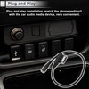 RATCHROLL Audio Aux Adapter Cable Wire for Volkswagen Convenient Stereo