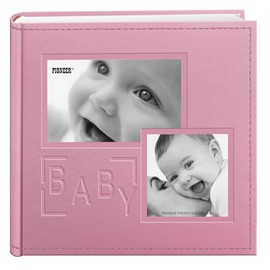 Pioneer Photo Albums Pioneer Photo Albums DA-200COLB Pink Photo Album 4 x 6 Inch