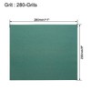 sourcing map 280 Grits Silicon Carbide Sandpaper Sanding Sheets 9-inch