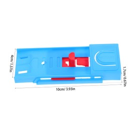 Gatuida 6pcs Portable Car Ejector Easy Launch Plastic Racing Game Accessory for Safe and Exciting Race Track Fun for All Ages