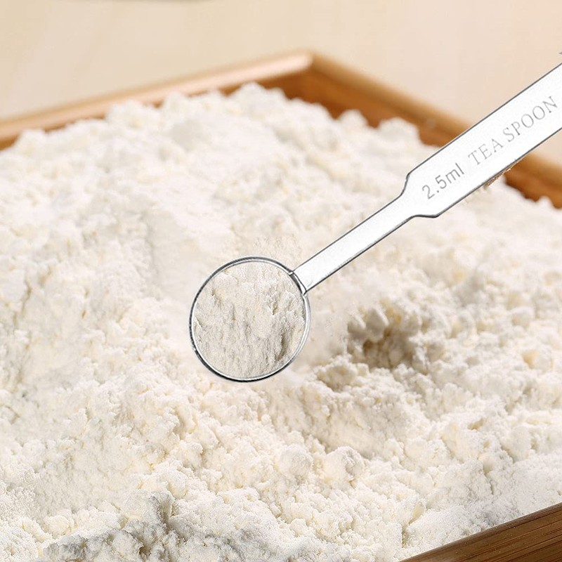 Stainless Steel Measuring Spoons Sets,4 Pieces Metal Measure Spoon for