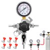 IMAICTUU Beer Secondary Regulator Bar Wall Regulator with 8mm Outlet