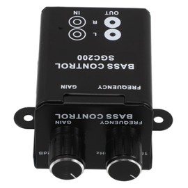 Mobestech Car Audio Bass Control Knob Volume Controller for Amplifiers Line Output Converter and Subwoofer Boost Functionality Easy Installation and Construction