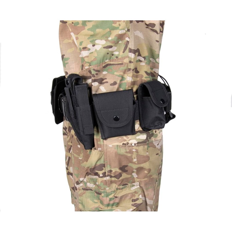 Gulacoo Law Enforcement Utility Tactical Belt,Collection 10 in 1 Heavy
