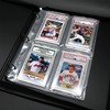 Graded Card Slab Binder Pages for Storage & Display, Compatible