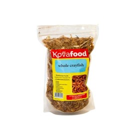 Kovafood African Crayfish, Whole Crayfish, 100% Clean. Sifted. No Hairs. No Dirt! Very Clean - 4 Oz.
