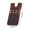 Pocket Arrow Quiver Portable Arrow Waist Quiver PU Leather Hunting