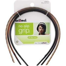 SCUNCI NO SLIP SKINNY HEADBAN 3PC