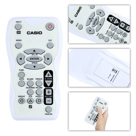 ZWP YT-120 Replacement Remote Control fit for CASIO Projectors XJ-M140/XJ-M145 XJ-M250/XJ-M255 XJ-M150/XJ-M155 XJ-M240/XJ-M245 XJ-M140 XJ-M145 XJ-M150 XJ-M155 XJ-M240 XJ-M245 XJ-M250 XJ-M255