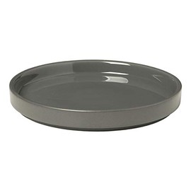 Blomus Plate-63983 Pewter One Size, Oak