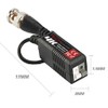 TECHGEAR 2x 8MP / 4K CCTV Passive Video Balun BNC