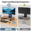 BONTEC Dual Monitor Stand for Desk, Adjustable Length and Angle