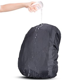 AVIL Rain Cover, Waterproof, Backpack Cover, Black, Zack Cover, 8.1 - 10.6 gal (30 - 40 L), Black