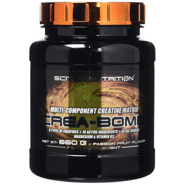 Scitec Nutrition Crea-Bomb Multi-Component Creatine Matrix Powder - 660g, Passion